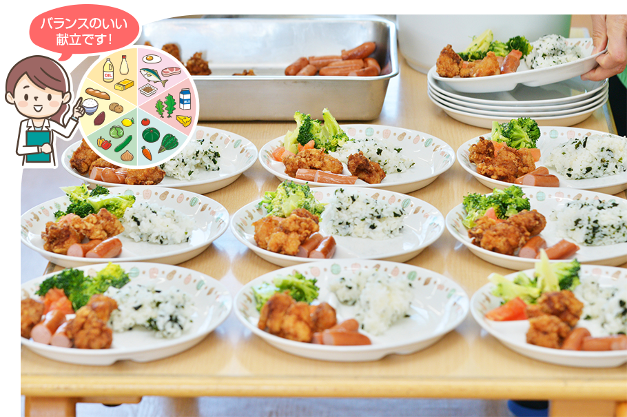食堂内画像