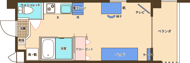 ロイヤルビュー間取り図